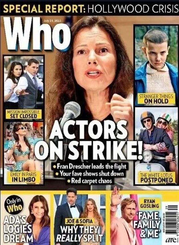 WHO magazine side cover 31 July 2023
