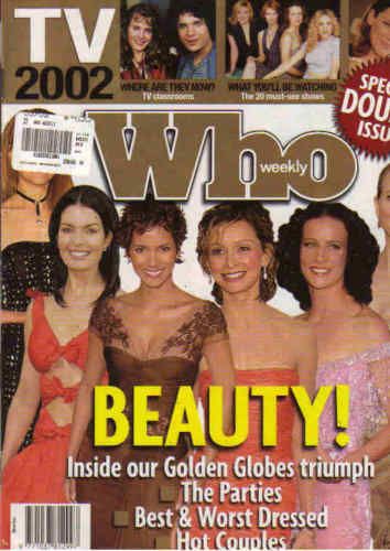 WHO magazine side cover 11 February 2002