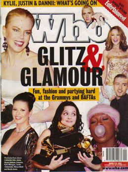WHO magazine side cover 10 March 2003