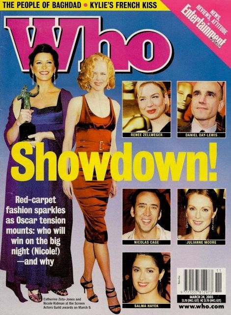 WHO magazine side cover 24 March 2003
