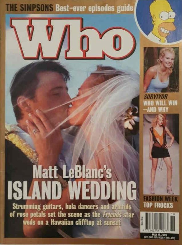 WHO magazine side cover 19 May 2003
