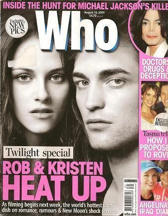 WHO magazine side cover 10 August 2009
