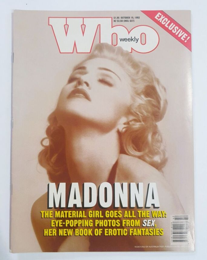 WHO magazine side cover 19 October 1992