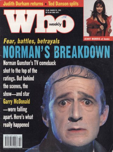 WHO magazine side cover 29 March 1993