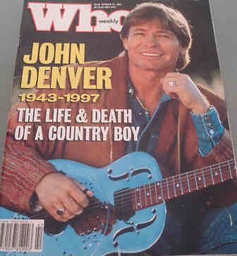 WHO magazine side cover 27 October 1997