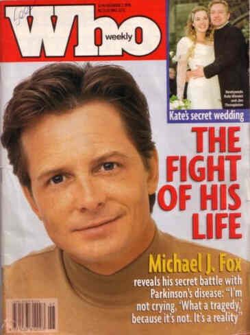 WHO magazine side cover 7 December 1998