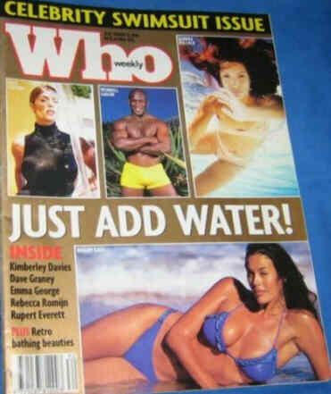 WHO magazine side cover 23 August 1999