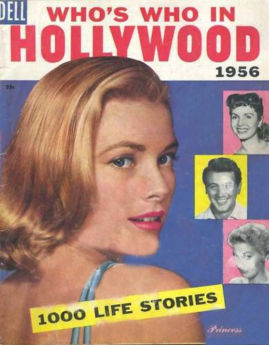 WHOS WHO IN HOLLYWOOD magazine side cover Issue 11  1956