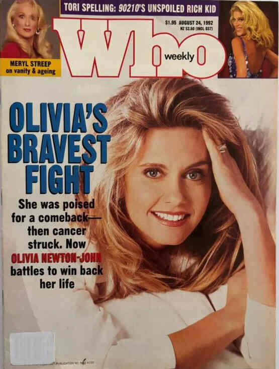 WHO magazine side cover 24 August 1992