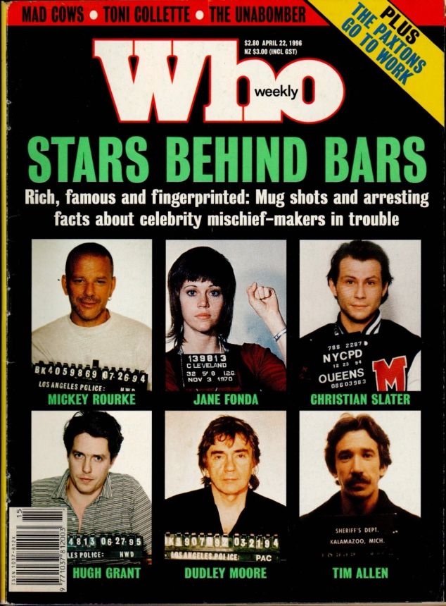 WHO magazine side cover 22 April 1996
