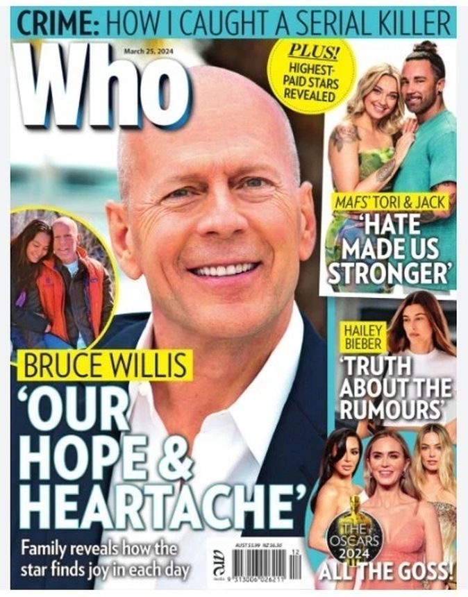 WHO magazine side cover 25 March 2024