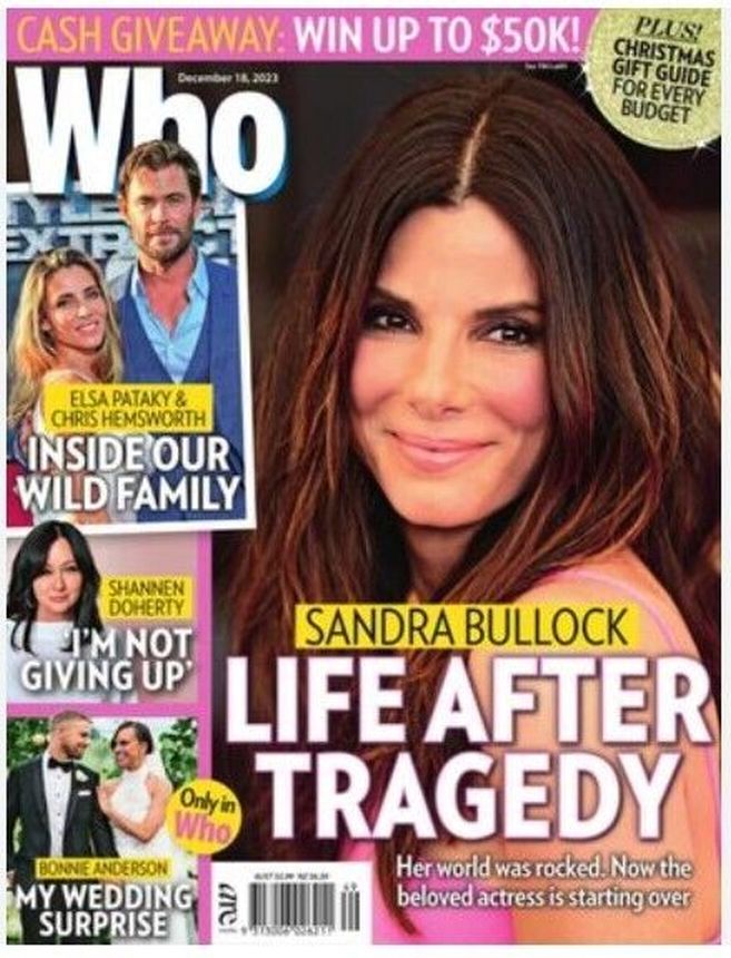 WHO magazine side cover 18 December 2023