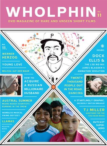 WHOLPHIN magazine side cover Issue 11  2010