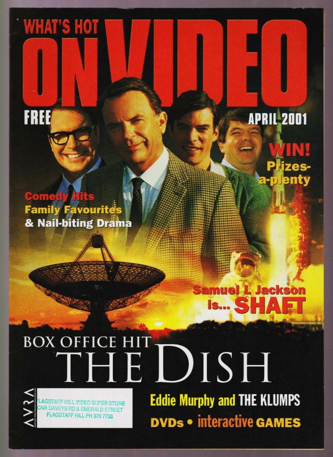 WHATS HOT ON VIDEO magazine side cover  April 2001