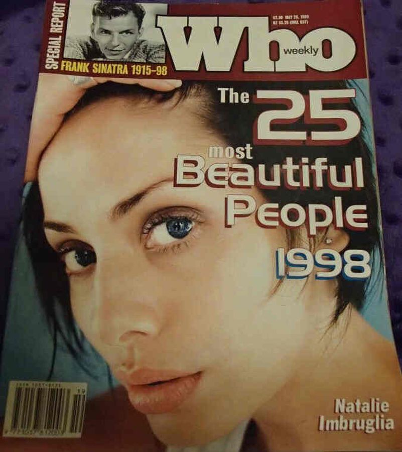 WHO magazine side cover 25 May 1998