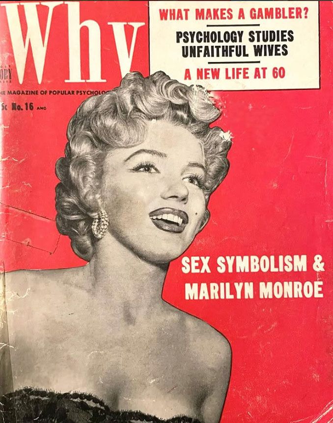 Marilyn Monroe magazine cover
