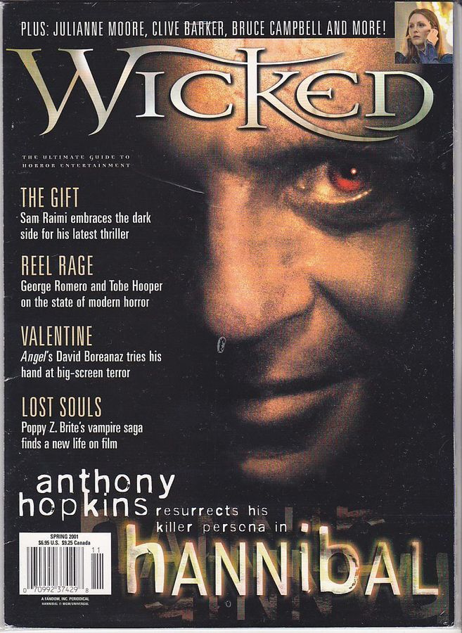 WICKED magazine side cover Issue 5 Spring 2001