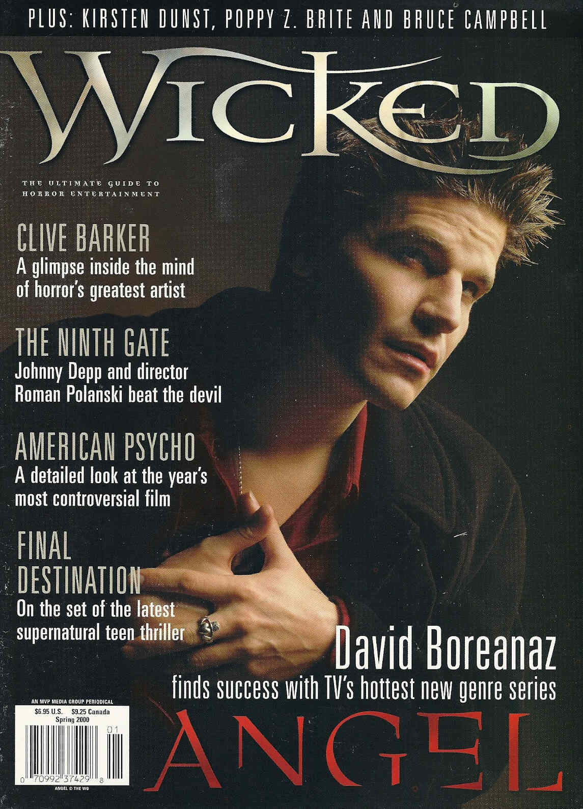 WICKED magazine side cover Issue 2 Spring 2000