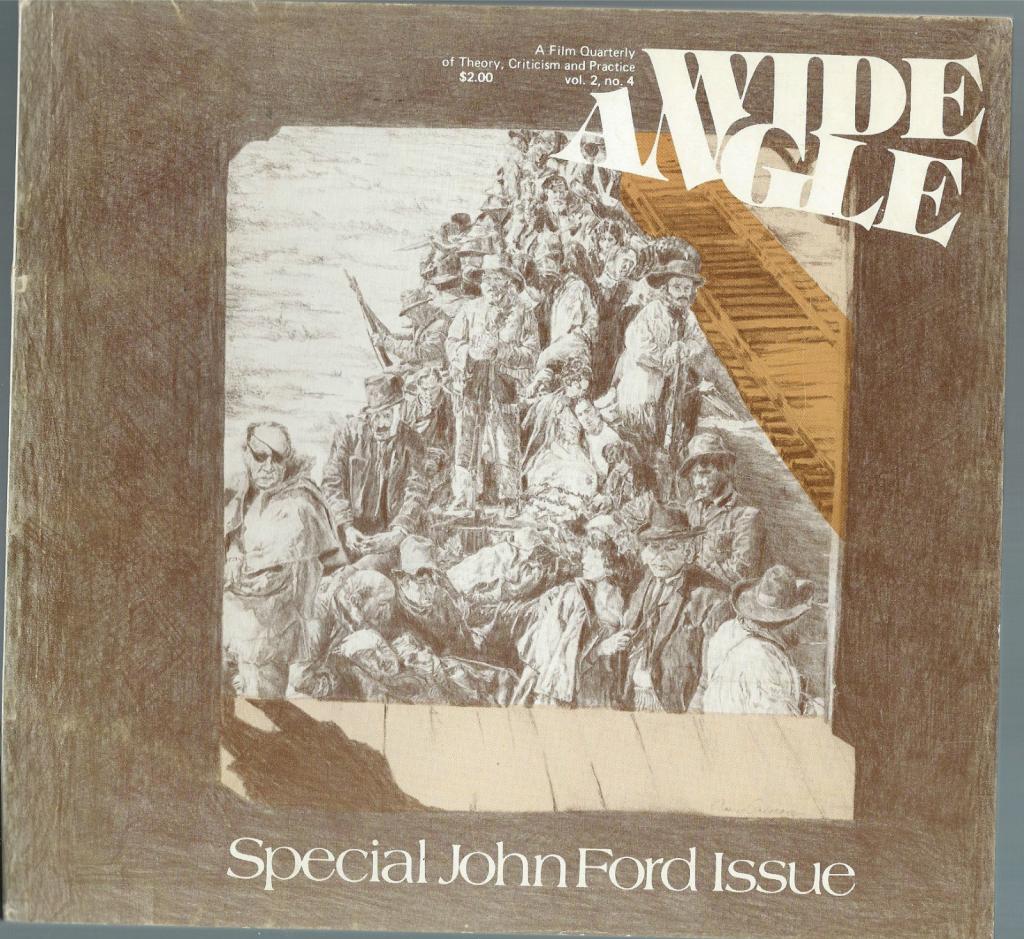 WIDE ANGLE magazine side cover  Vol 2 # 4  1978