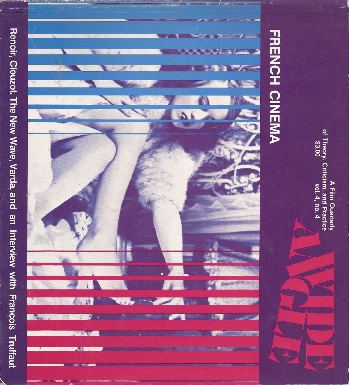 WIDE ANGLE magazine side cover  Vol 4 #4  1981