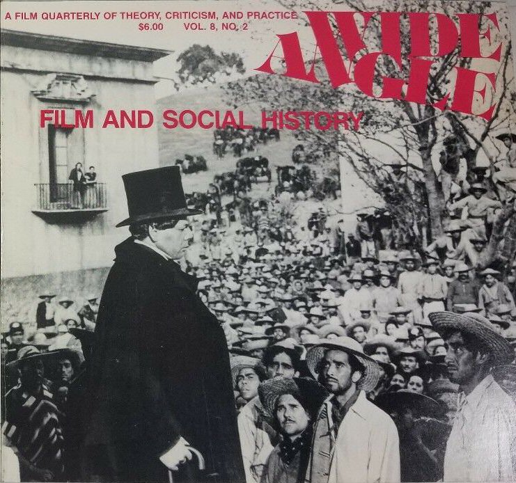 WIDE ANGLE magazine side cover  Vol 8 #2  1986