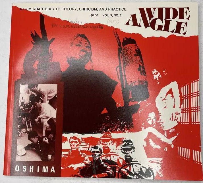 WIDE ANGLE magazine side cover  Vol 9 No  2   1987