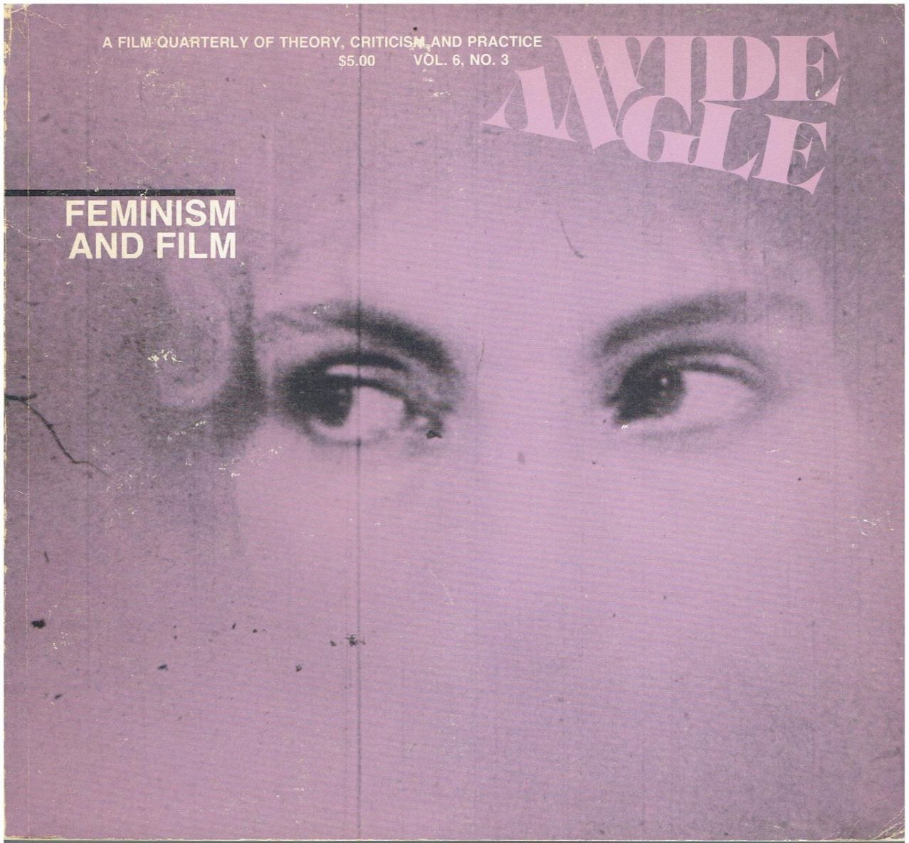 WIDE ANGLE magazine side cover  Vol 6 No  3   1984
