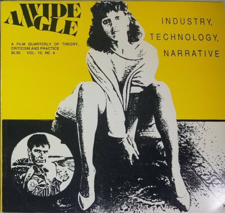 WIDE ANGLE magazine side cover  Vol 10 No  4 Winter 1988