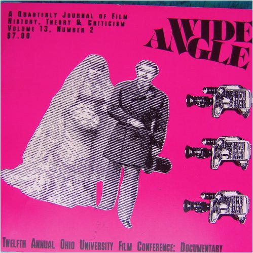 WIDE ANGLE magazine side cover  Vol 13 No  2 Summer 1991