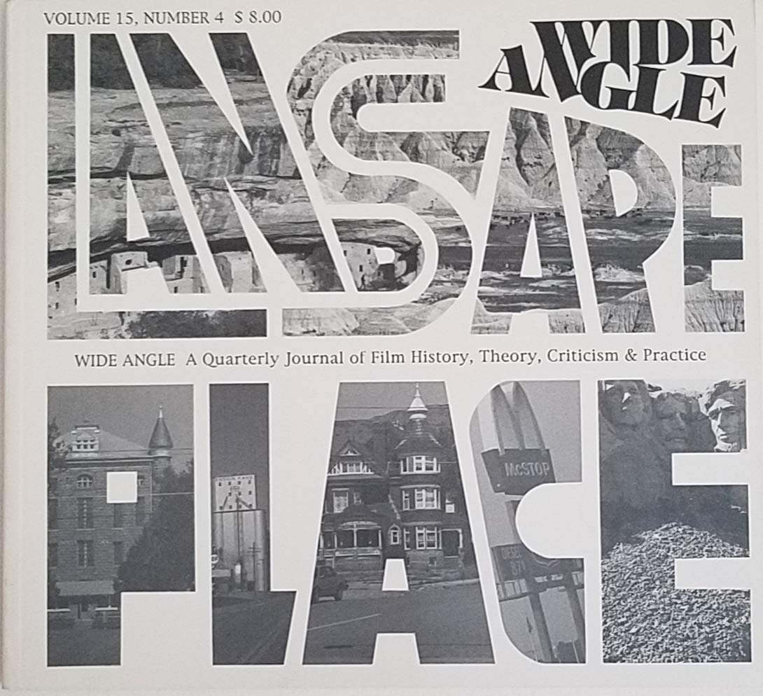 WIDE ANGLE magazine side cover  Vol 15 No  4   1993