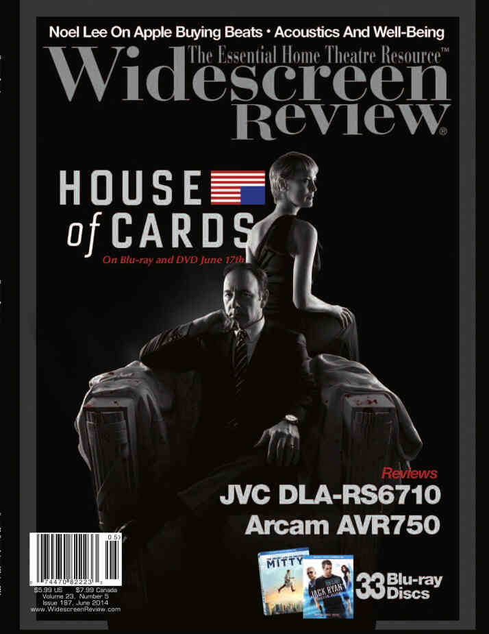 WIDESCREEN REVIEW magazine side cover Issue 187 June 2014