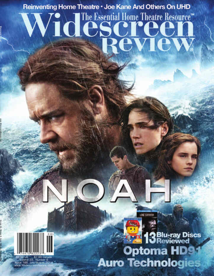 WIDESCREEN REVIEW magazine side cover Issue 188 July/August 2014