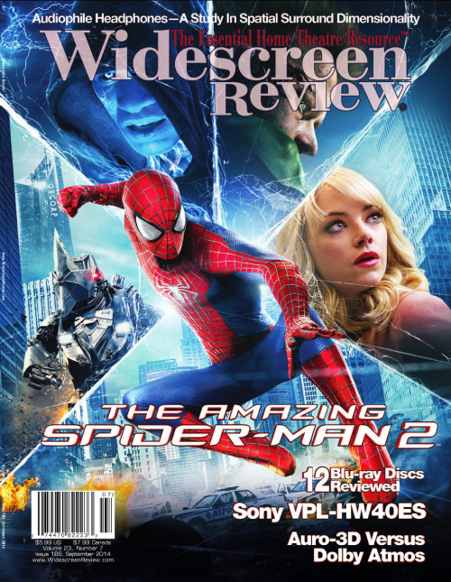 WIDESCREEN REVIEW magazine side cover Issue 189 September/October 2014