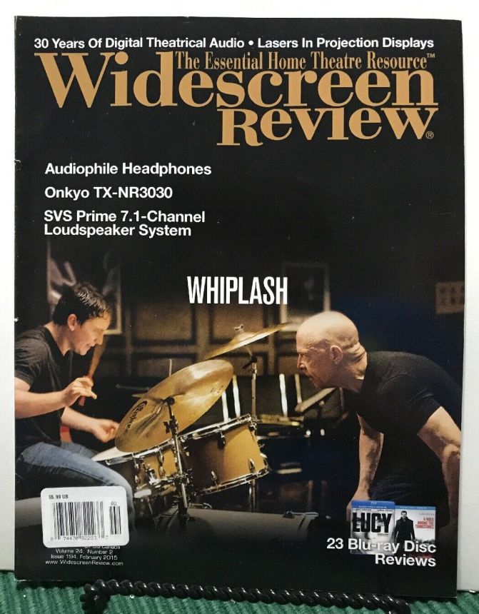WIDESCREEN REVIEW magazine side cover Issue 194 February 2015