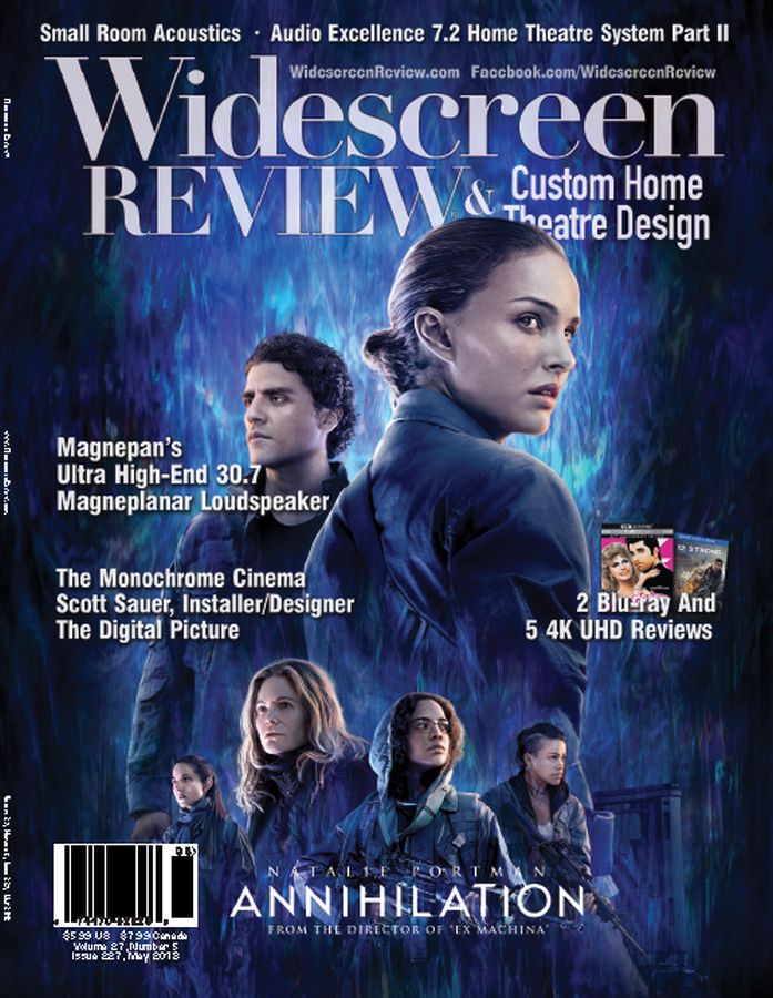 WIDESCREEN REVIEW magazine side cover Issue 227  May 2018