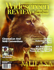WIDESCREEN REVIEW magazine side cover Issue 278  March/April 2025