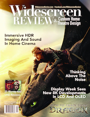 WIDESCREEN REVIEW magazine side cover Issue 280  July/August 2025