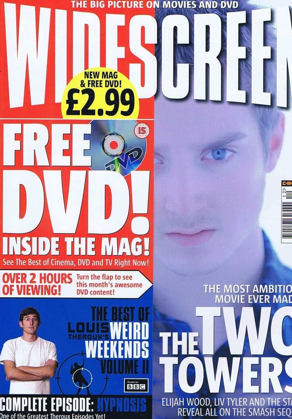 WIDESCREEN (UK) magazine side cover Issue 2 December 2002