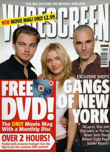 WIDESCREEN (UK) magazine side cover Issue 3 January 2003