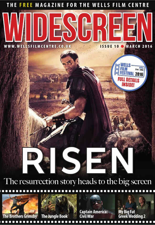 WIDESCREEN (WELLS) magazine cover Issue 10 March 2016