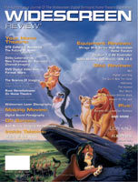 WIDESCREEN REVIEW magazine side cover Issue 16 September/October 1995