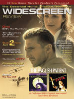WIDESCREEN REVIEW magazine side cover Issue 26 December 1997