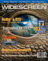 WIDESCREEN REVIEW magazine side cover Issue 46 March 2001