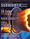 WIDESCREEN REVIEW magazine side cover  Special  2001