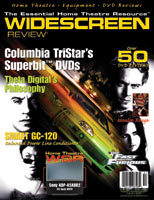 WIDESCREEN REVIEW magazine side cover Issue 57 February 2002
