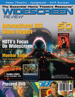 WIDESCREEN REVIEW magazine side cover Issue 58 March 2002