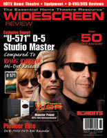 WIDESCREEN REVIEW magazine side cover Issue 60 May 2002