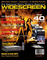 WIDESCREEN REVIEW magazine side cover Issue 63 August 2002