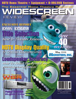 WIDESCREEN REVIEW magazine side cover Issue 64 September 2002