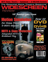WIDESCREEN REVIEW magazine side cover Issue 65 October 2002